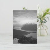 Sognefjord, Noorwegen kaart (Staand voorkant)