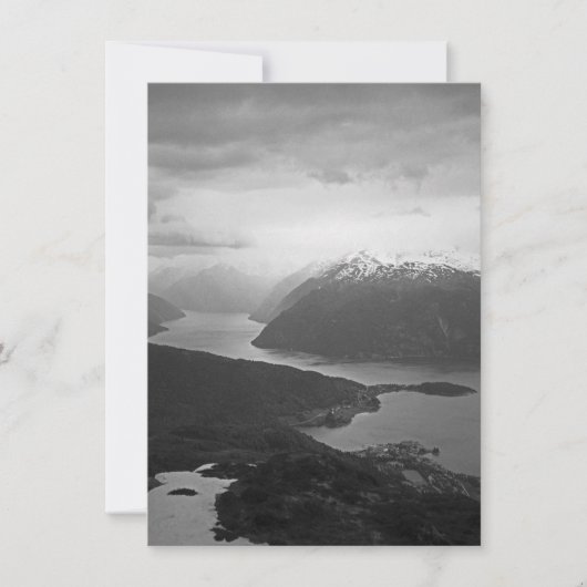 Sognefjord, Noorwegen kaart (Voorkant)