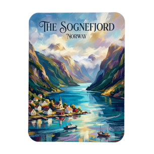 Sognefjord Noorwegen Magneet