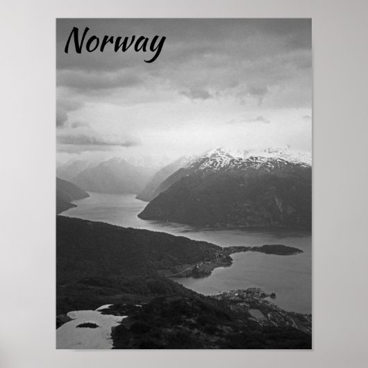 Sognefjord, Noorwegen Poster (Voorkant)
