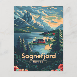 Sognefjord Norway Briefkaart