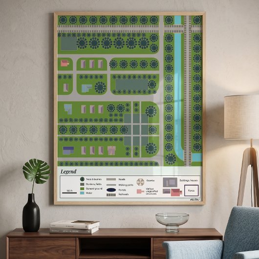 SOHAIP Kaart 1 Poster