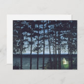 Sohlberg Fishermans Cottage Landscape Painting Briefkaart (Voorkant / Achterkant)