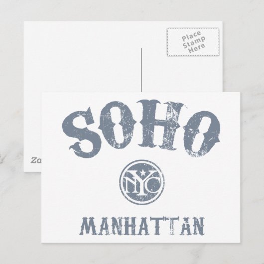 SoHo Briefkaart (Voorkant / Achterkant)