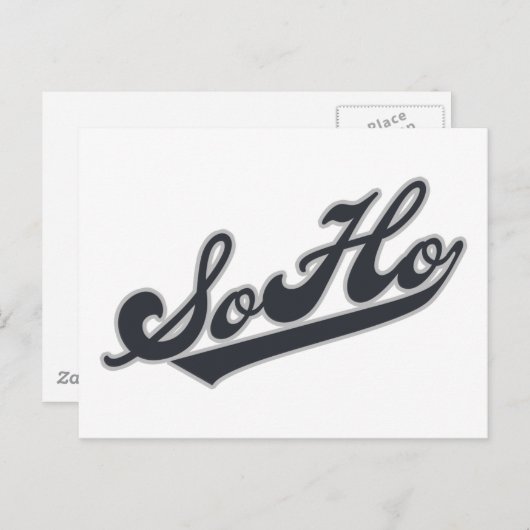 SoHo Briefkaart (Voorkant / Achterkant)