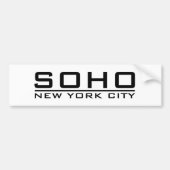 SOHO BUMPERSTICKER (Voorkant)