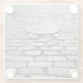 Soho Cobblestone Glass Onderzetter (Achterkant)