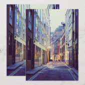 Soho Londen straatbeeld (Voorkant / Achterkant)