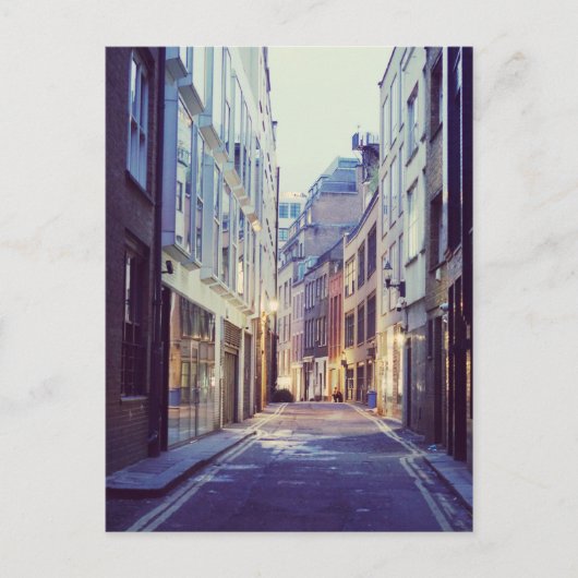 Soho Londen straatbeeld Briefkaart (Voorkant)