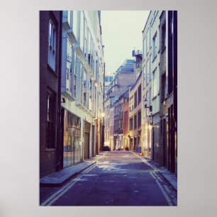 Soho London Street Poster