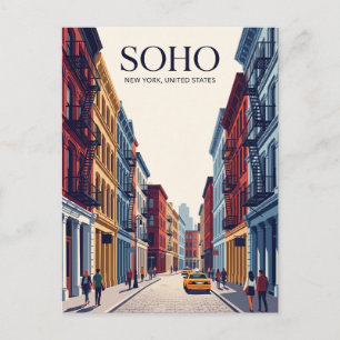 SoHo New York State Briefkaart