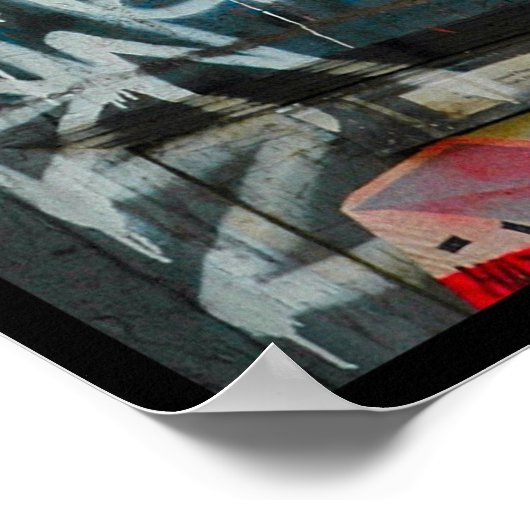 SoHo NYC Street Art Poster (Hoek)