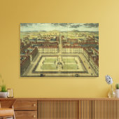 Soho of King's Square, voor 'Stow's Survey of Lond Canvas Afdruk (Insitu (Woonkamer))