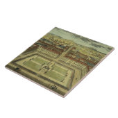 Soho of King's Square, voor 'Stow's Survey of Lond Tegeltje (Zijkant)