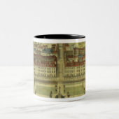 Soho of King's Square, voor 'Stow's Survey of Lond Tweekleurige Koffiemok (Center)