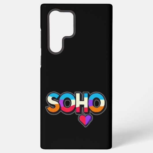 SoHo Samsung Galaxy Hoesje (Achterkant)