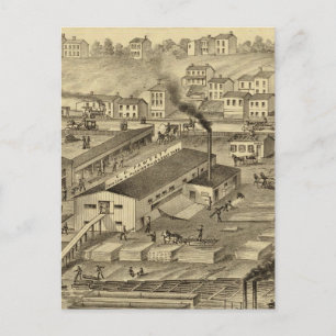 Soho Saw and Planing Mills and Barge Yards Briefkaart