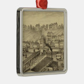 Soho Saw and Planing Mills and Barge Yards Metalen Ornament (Rechts)