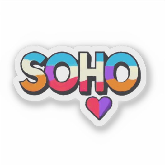 SoHo Sticker (Voorkant)