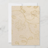 Sohoe Ultra Elegant Wedding Invitation Kaart (Achterkant)