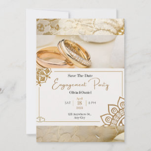 Sohoe Ultra Elegant Wedding Invitation Kaart