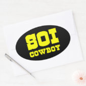 SOI COWBOY OVALE STICKER (Envelop)