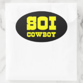 SOI COWBOY OVALE STICKER (Tas)