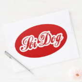 SOI DOG OVALE STICKER (Envelop)