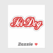 SOI DOG STICKER (Vel)
