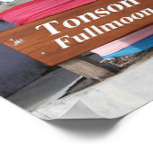 Soi Tonson, Koh Phangan ... Fullmoon Party Poster (Hoek)