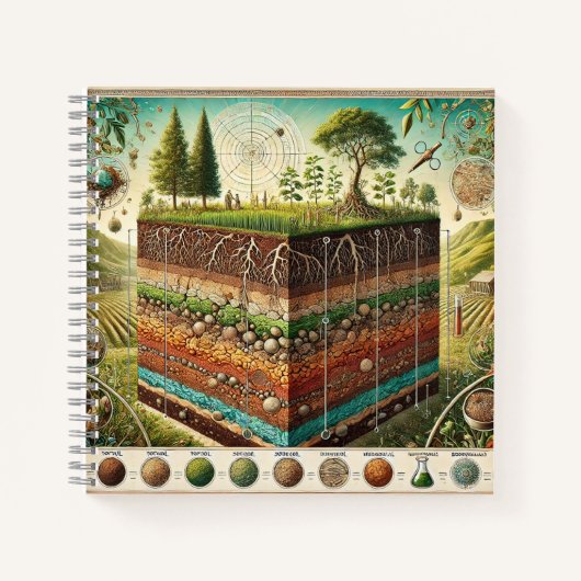 Soil Layers & Ecological Composition Notitieboek (Voorkant)
