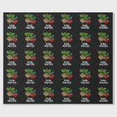 Soil Mates Funny Beet Root Pun Dark BG Cadeaupapier (Vlak)