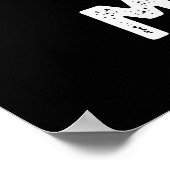 Soil Mates Funny Beet Root Pun Dark BG Poster (Hoek)