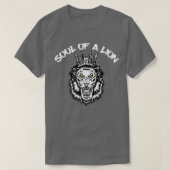 Soil van een leeuw t-shirt (Design voorkant)