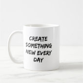 Soing New Every Day Artist Gift  Koffiemok (Links)