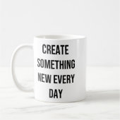 Soing New Every Day Artist Gift  Koffiemok (Links)