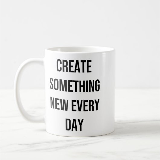 Soing New Every Day Artist Gift  Koffiemok (Links)