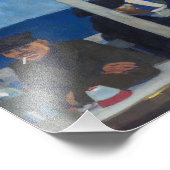 Soir Bleu | Edward Hopper | Foto Afdruk (Hoek)