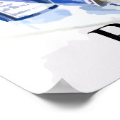 Soir de Paris (Evening of Paris) Poster (Hoek)