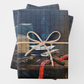 Soirea door Max Zaxster Inpakpapier Vel (In situ)