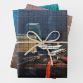 Soirea van Max Zaxster Verpakkende Papieren Vellen (In situ)