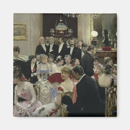 Soiree, c.1880 magneet (Voorkant)