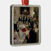 Soiree, c.1880 metalen ornament (Rechts)