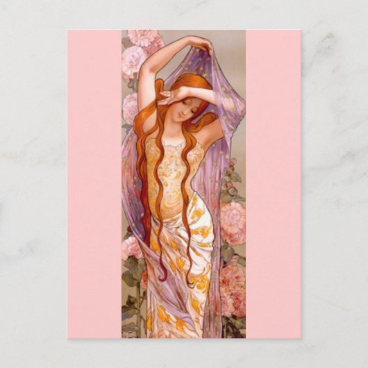 Soiree d'Ete Nouveau Briefkaart (Voorkant)