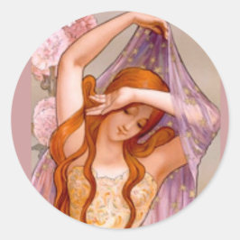 Soiree d'Ete Nouveau Ronde Sticker