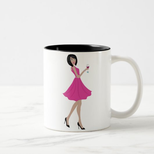 Soiree op Martha's Vineyard White and Black Mok (Rechts)