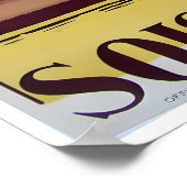 Soissons Reisposter Franse Print Frankrijk Commune (Hoek)