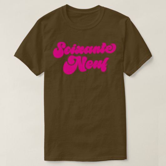 SoixanteNeuf T-shirt (Design voorkant)