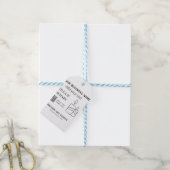 Soja kaars bedrijf toevoegen a r code bedrijfsnaam cadeaulabel (Met Touw)