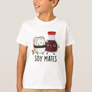 Soja Mates Grappige Sojasaus Pun T-shirt